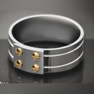 New Tocara Men Zachary Size 10 Unisex RING Stainless